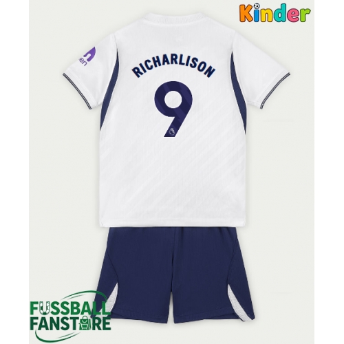 Tottenham Hotspur Richarlison #9 Replik Heimtrikot Kinder 2026-27 Kurzarm (+ Kurze Hosen)